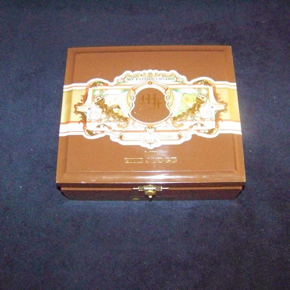 COPY - My Father The Judge cigar craft, storage box - Picture 1 of 3